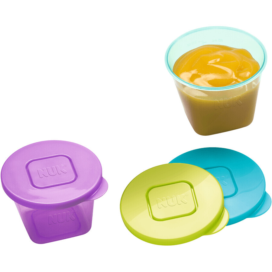 Nuk Baby food bowls 6 pcs