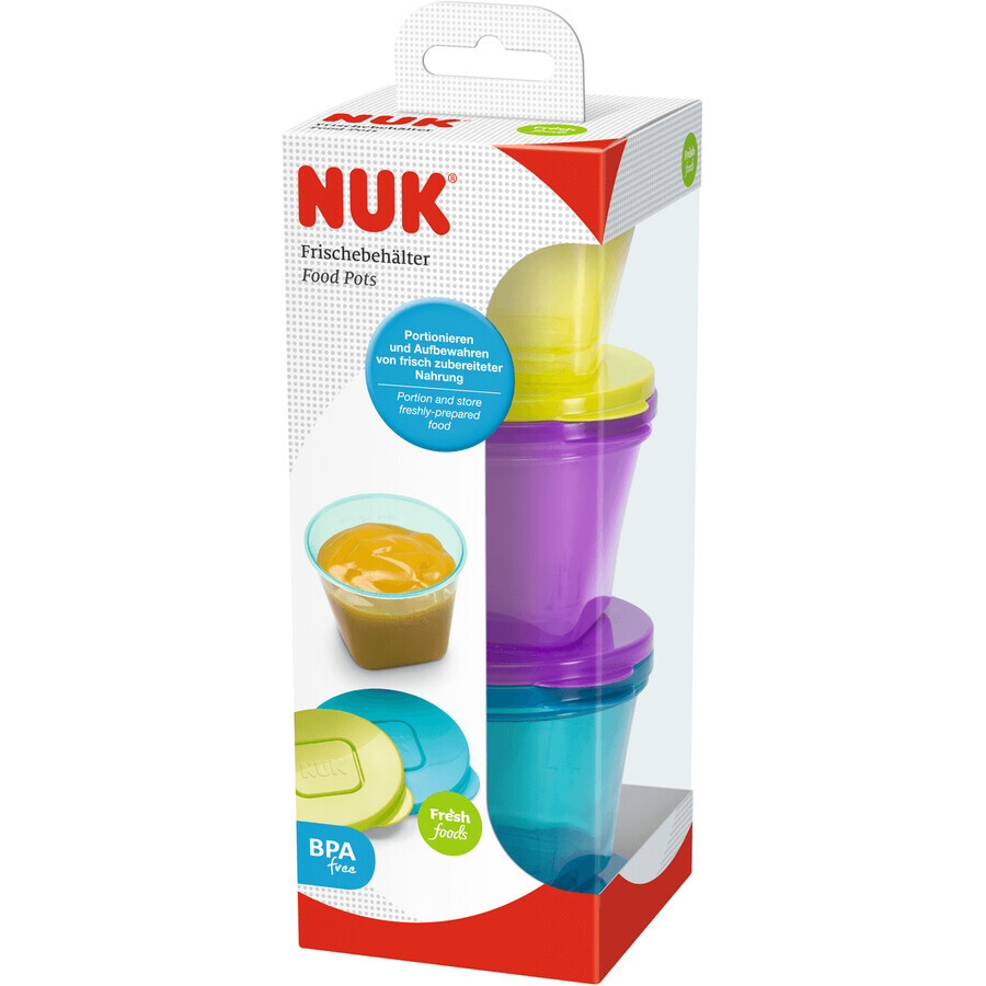 Nuk Baby food bowls 6 pcs