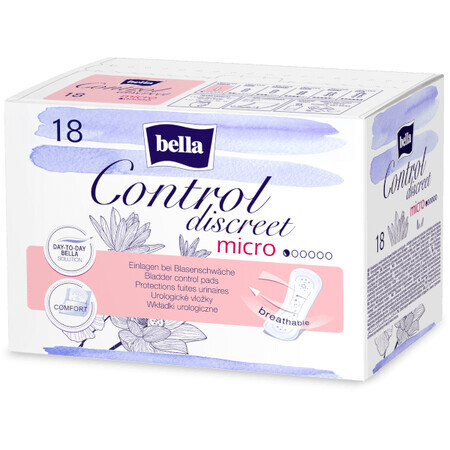 Bella Control Discreet micro assorbenti urologici 18 pz.