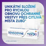 Sensodyne Dentifricio per denti sensibili Rapid 3 x 75 ml