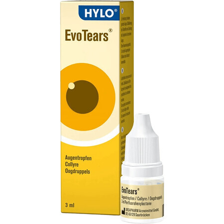 Hylo Eye Care EvoTears oogdruppels 3 ml