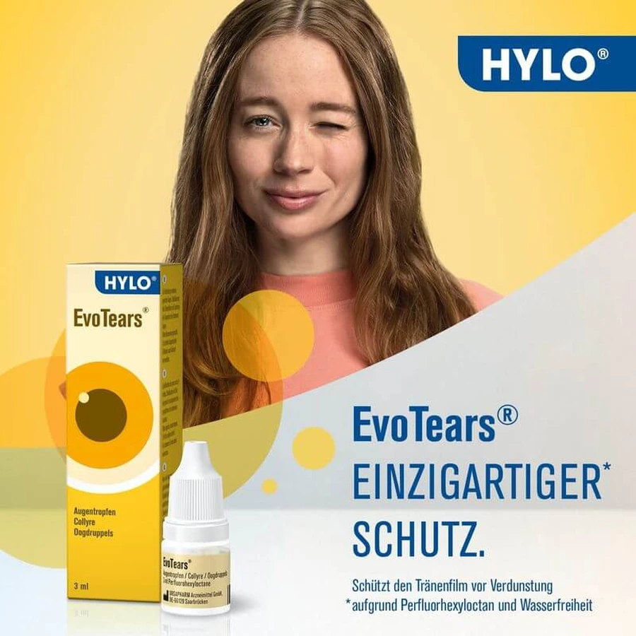 Hylo Eye Care EvoTears collirio 3 ml