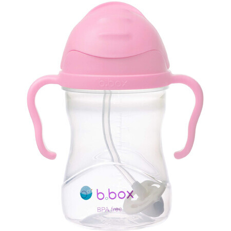 B. box b.box cherry blossom straw cup 240ml 240 ml