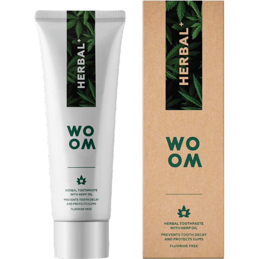 Woom Herbal+ Toothpaste 75 ml