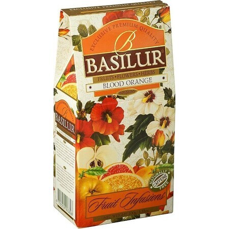 Basilur Früchtetee Rot-Orange lose 100 g