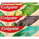 Colgate Extractos Naturales Pasta Dentífrica Mix 3 x 75 ml