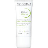 Bioderma Sébium Global effectieve crème voor alle oorzaken van acne 30 ml