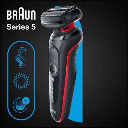 Braun Serie 5 51-R1000s Rosso