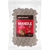 Allnature Mandeln in dunkler Schokolade 500 g