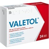 Valetol para el dolor 24 comprimidos