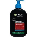 Garnier Pure Active Anti-Blackhead Gel de curățare, 250 ml