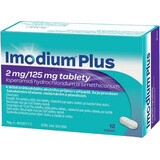 Imodium Plus 2mg/125mg comprimidos