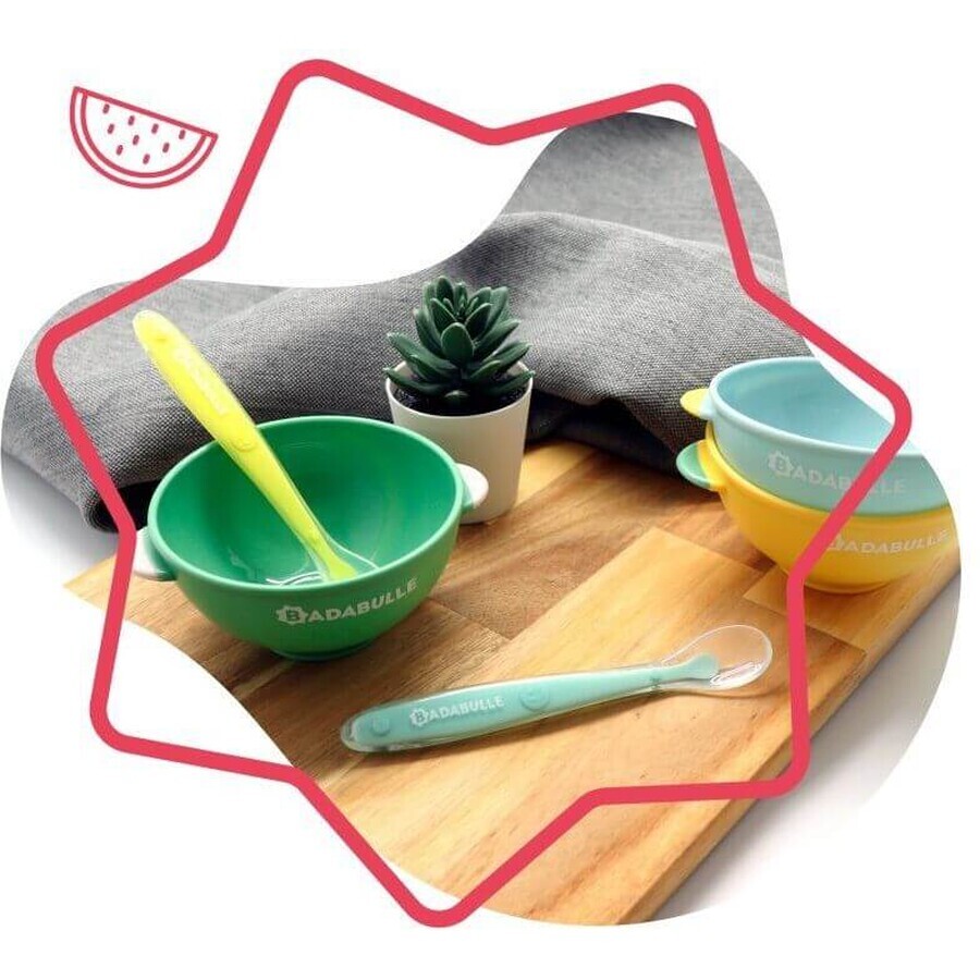 Badabulle Silicone spoons 6 pcs