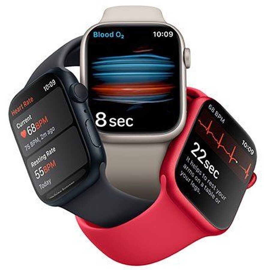 Apple Watch Series 8 GPS 41mm Middernacht