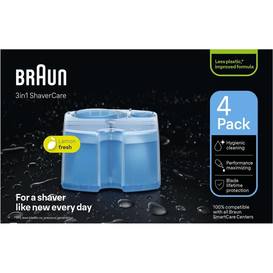 Braun Clean&Renew 4 Kartuschen