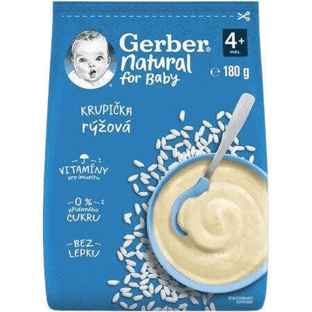 Gerber Natur-Reisgrütze 4m+ 180 g