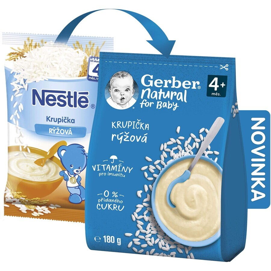 Gerber Natur-Reisgrütze 4m+ 180 g