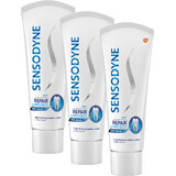 Sensodyne Repair & Protect dentifricio per denti sensibili 3 x 75 ml