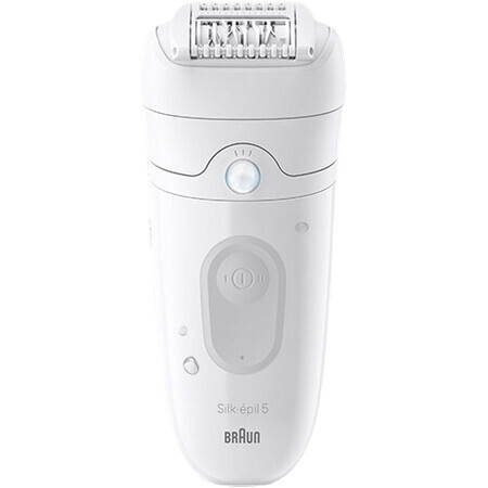 Braun Silk-épil 5, Depiladora 5-011, blanco/gris