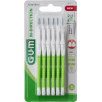 Cepillo interdental bidireccional Gum Ultra con mecanismo flexible 0,7 mm ISO1 6 uds.