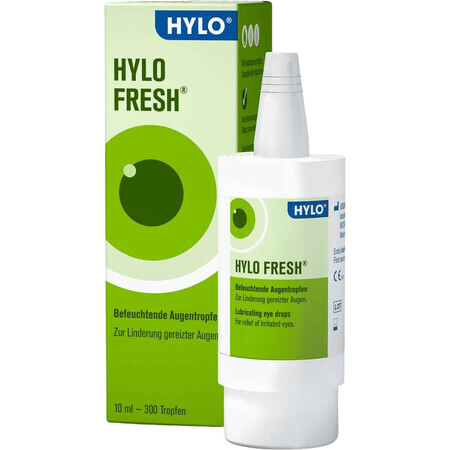 Hylo Eye Care HYLO-FRESH feuchtigkeitsspendende Augentropfen mit Euphrasia 10 ml