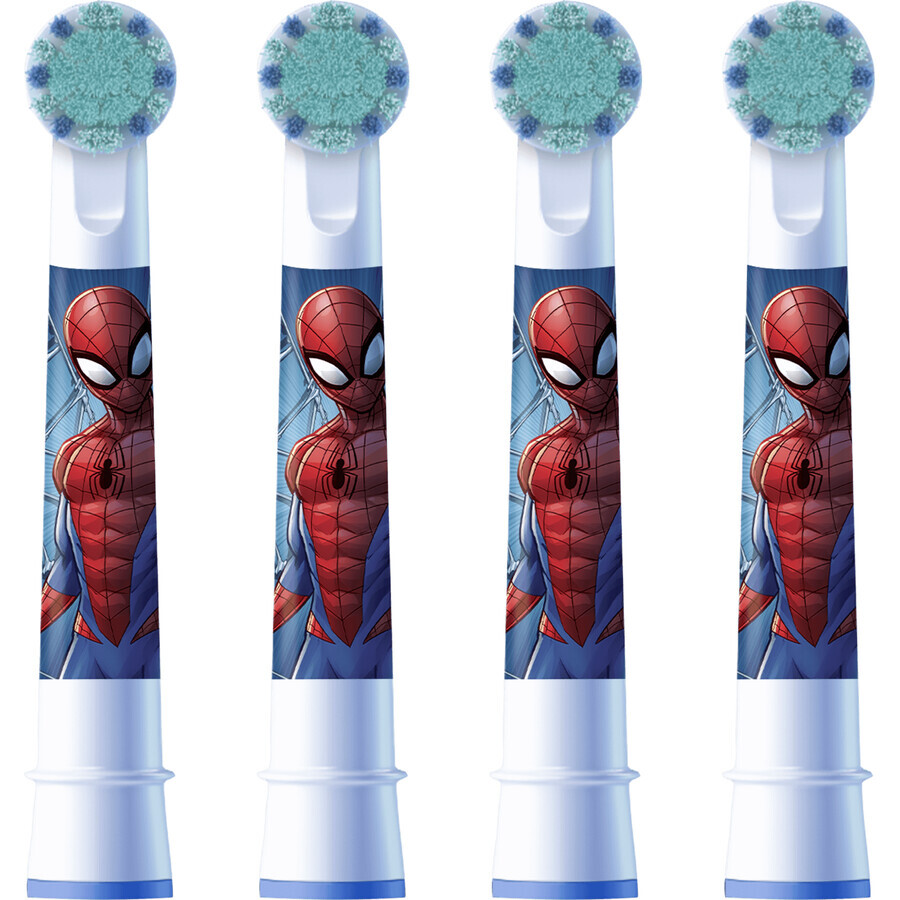 Oral-B Pro Kids Spiderman têtes de remplacement 4 pcs