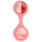 Canpol babies Rat rattle with pink rotating elements