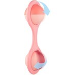 Canpol babies Rat rattle with pink rotating elements