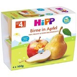 HiPP Bio-Äpfel mit Birnen 4 x 100 g