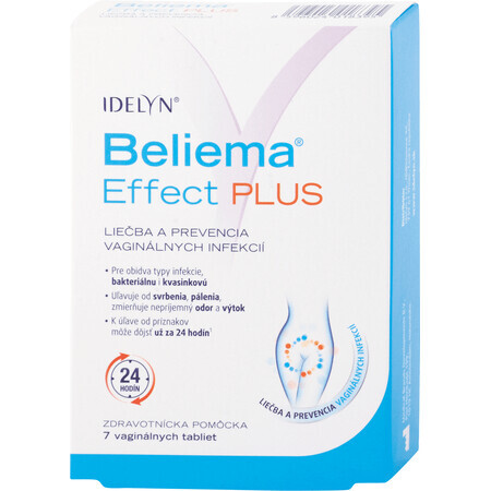 Idelyn Beliema Effect PLUS vaginale tabletten 7 stuks