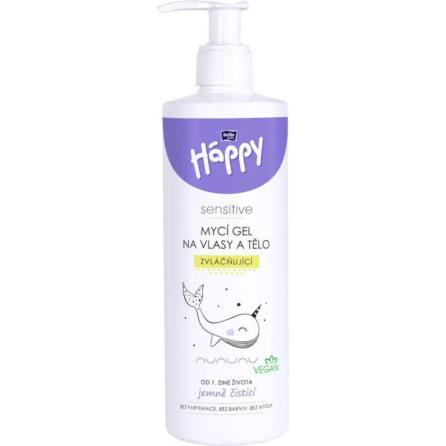 Bella Happy, lavaggio per capelli e corpo 400 ml