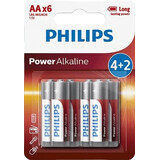 Philips LR6P6BP/10 Batterien 6 Stück