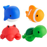 Munchkin Baño Splash Mascotas Océano 4 piezas