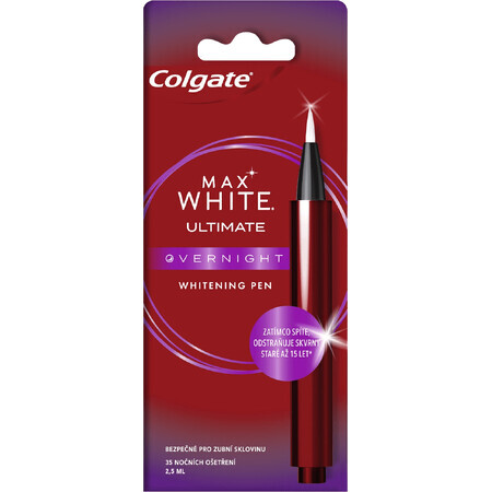 Colgate Max White Bolígrafo blanqueador de noche 2,5 ml