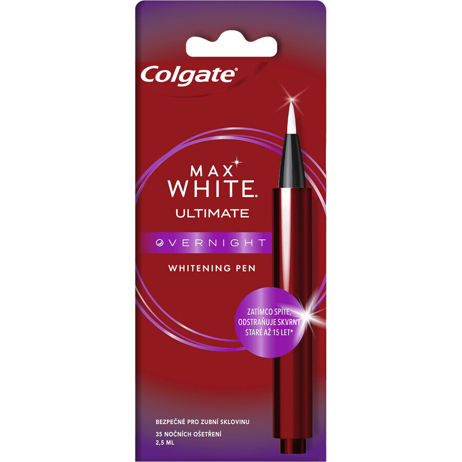 Colgate Max White Bolígrafo blanqueador de noche 2,5 ml