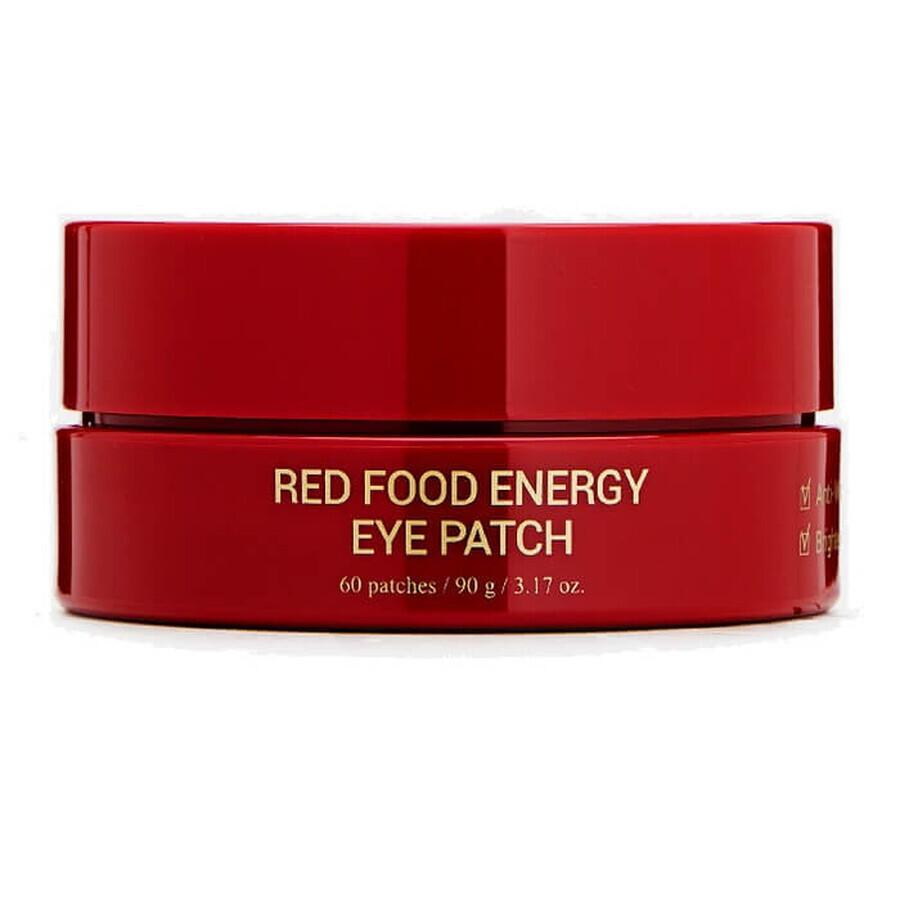 Strisce per gli occhi Red Food Energy, 60 pezzi, Yadah