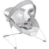 MoMi Vibrating Lounger Tuli gray with wings