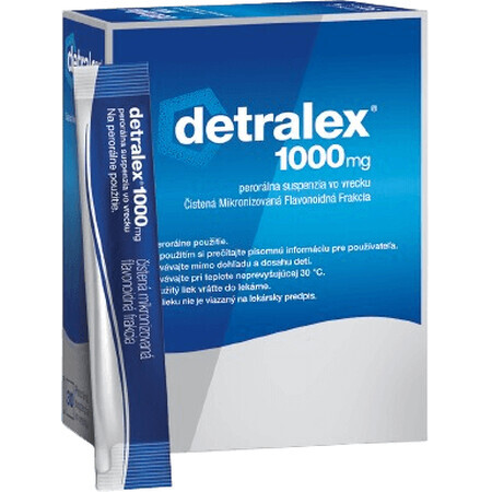 Detralex 1000 mg suspensión oral en bolsa 30 unid.