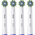 Oral-B Pro Cross Action têtes de remplacement 4 pcs