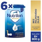 Nutrilon 1 lapte praf pentru sugari 6 x 800 g