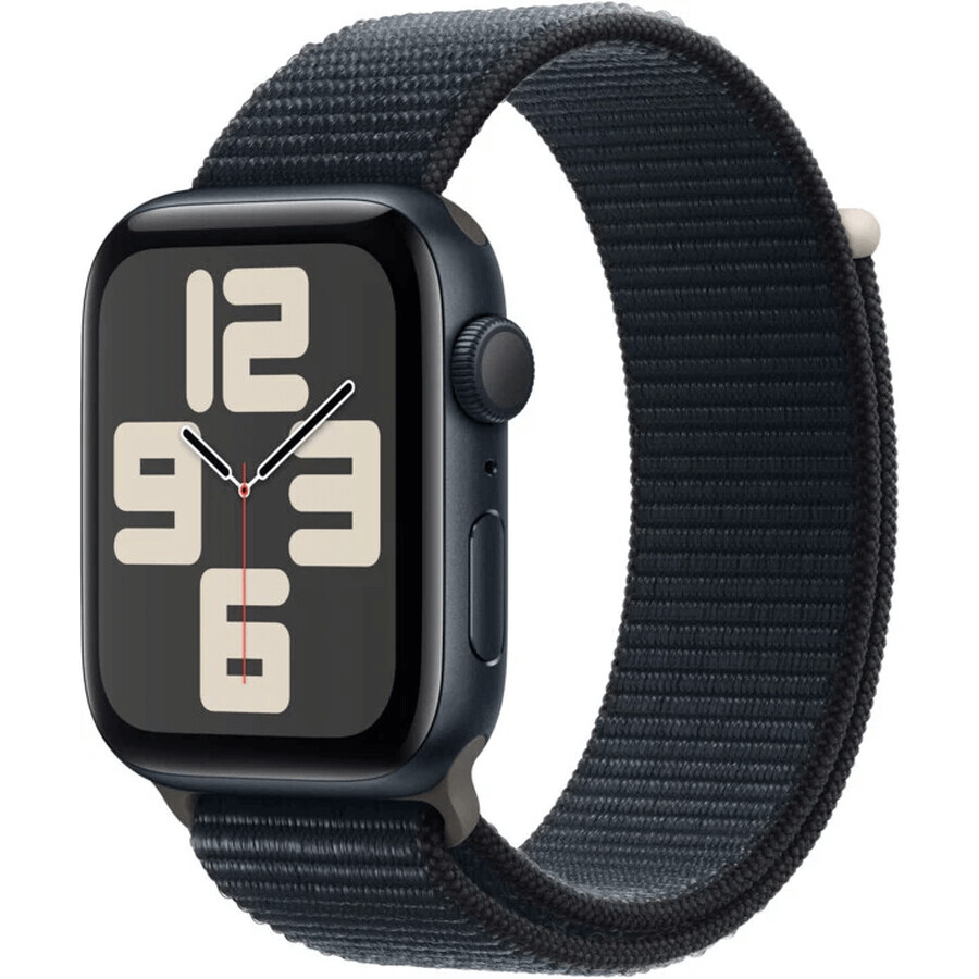 Apple Watch SE GPS 44 mm Aluminiumgehäuse mit Sportschlaufe, Midnight