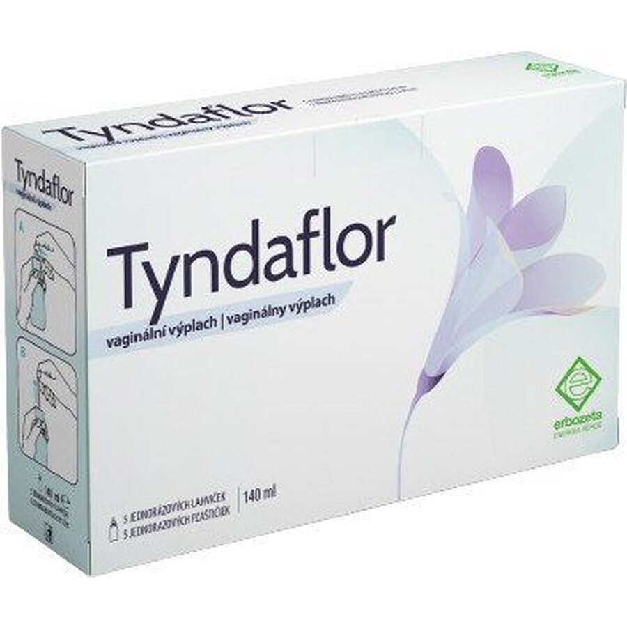 Tyndaflor enjuague vaginal 5 x 140 ml