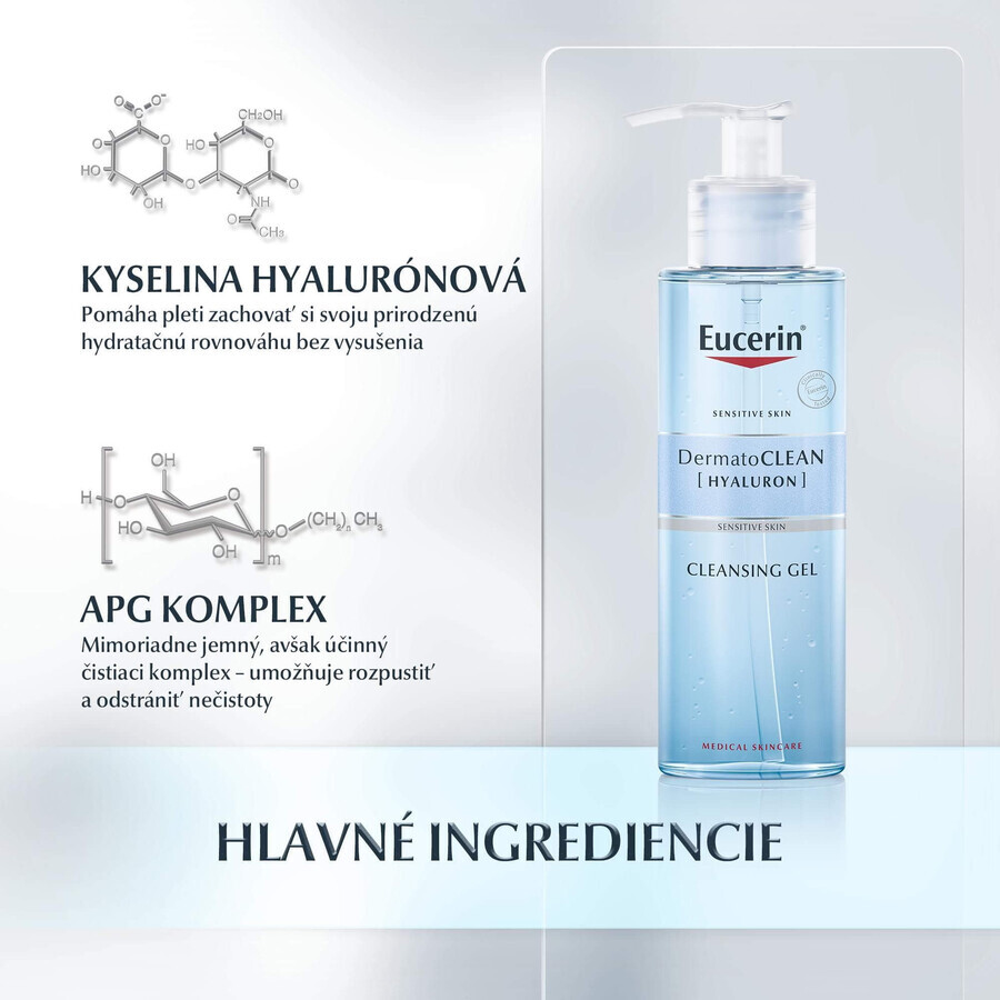 Eucerin DermatoClean Gel de curățare 200 ml