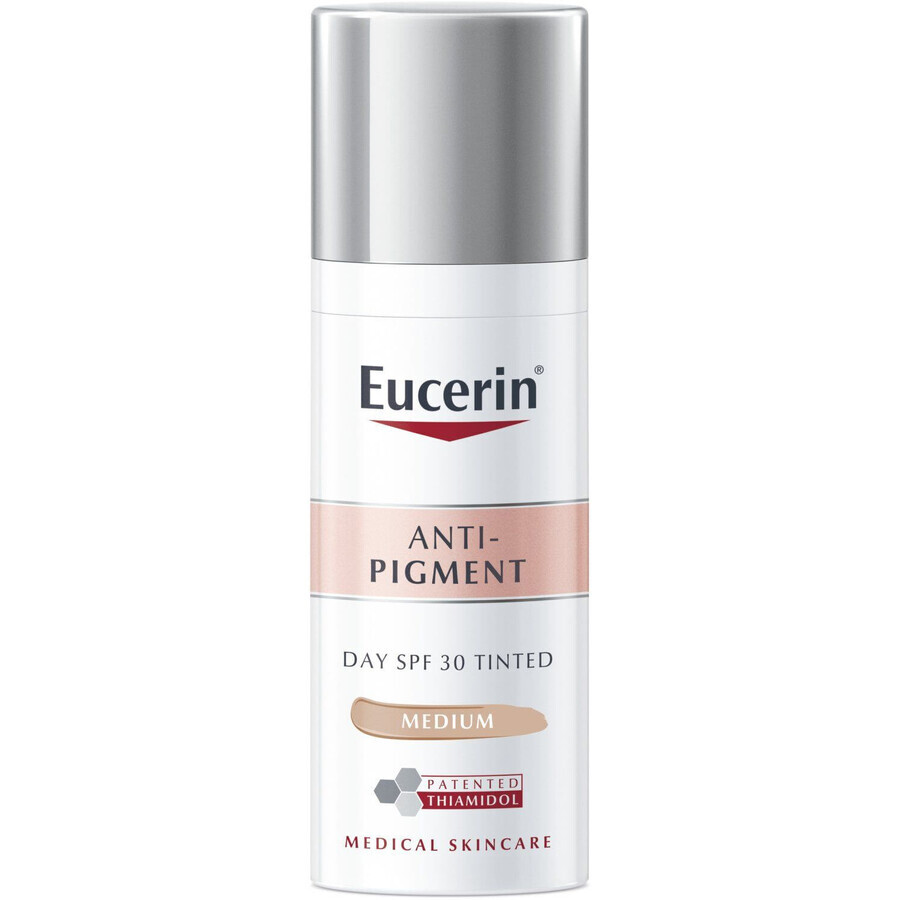 Eucerin Crema de Día Antipigmentante FPS 30 - con color (medio oscuro) 50 ml