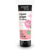 Natura Siberica Organic Shop - Ginger and Cherry - Facial Cleansing Scrub 75 ml