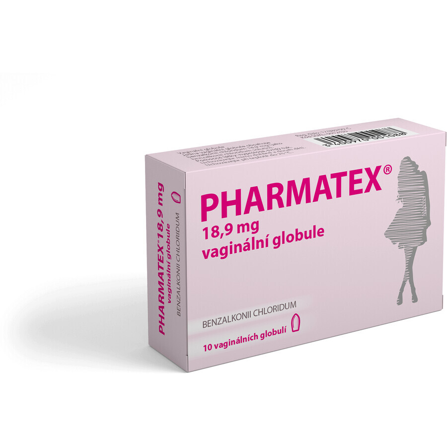 Pharmatex vaginal 10 cápsulas