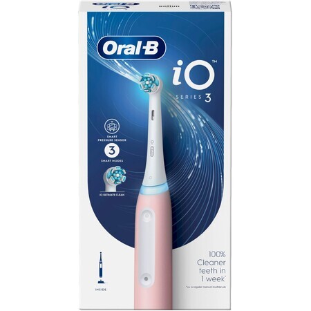 Brosse à dents électrique Oral-B iO 3 rose