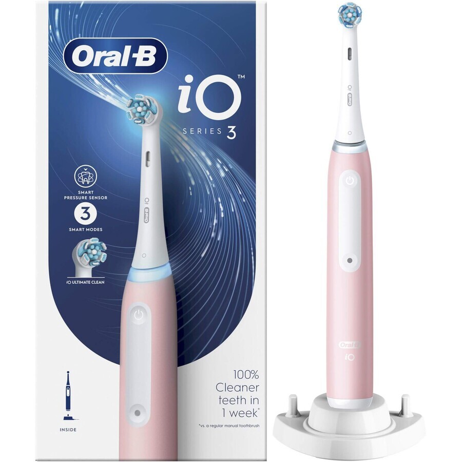 Brosse à dents électrique Oral-B iO 3 rose