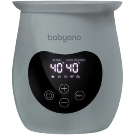 BabyOno Calentador y esterilizador digital Gris miel