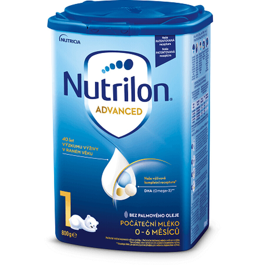 Nutrilon 1 Advanced formulă pentru sugari pulbere 800 g